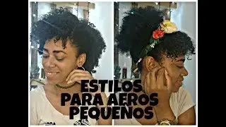 7 PEINADO PARA CABELLOS AFROS PEQUEÑOS O EN TRANSICIÓN