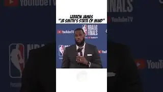 LeBron James &ldquo;Walks out of Game 1 post-game press conference&rdquo; 2018 NBA Finals #shorts #fyp #trending