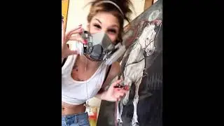 IG01 Respirator Mask Girl