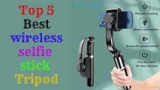 K07 Selfie Stick Integrated Mobile Tripod Review Best Bluetooth selfie stick tripod with remote 2024