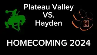 Plateau Valley Cowboys Highlights VS. Hayden Tigers (10/4/24)
