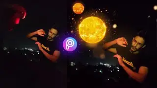 Glowing Sun Editing  - Picsart Tutorial | Four Marfelous
