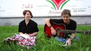 = Стена Любви в Запорожье = LOVE WALL ZP -06- Вероніка Петрик та Дмитро Коваленко