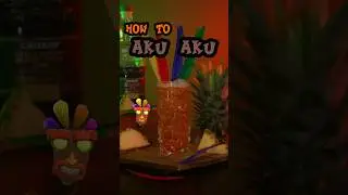 Aku Aku (Cocktail Inspired by Crash Bandicoot) #akuaku #crash #sincitybartender