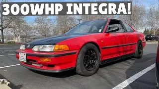 ОБЗОР Acura Integra DA9 1990 ГОДА С НАГНЕТАТЕЛЕМ!