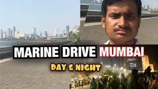Marine Drive Mumbai | Lets Go | Day vs Night | 4K | Mr Roaming | vlog #34