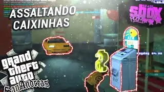 GTA RP SAMP - DEI FUGA DE A PÉ NOS POLICIAIS !!! I GTA RP ROUBANDO CAIXINHAS/LOJA GTA RP PLAY SHOX