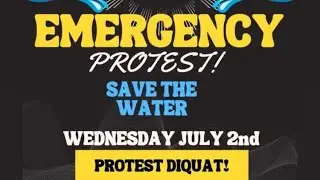 protest against diquat chemical in our CT waters