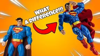 Why Does This Mafex Superman Look SO Different? (Custom Review)