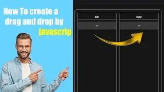 How to create a drag and drop by Html css And Javascrip!