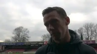REACTION: Player-manager Kevin Nolan following York City draw