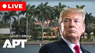 LIVE | View of Mar-a-Lago After Secret Service, Police Shoot Armed Man Who Breached Security | APT