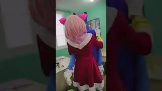 First kiss at school! My boyfriend is a real Sonic the Hedgehog #trending #funny #school
