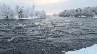 Массовая гибель людей в ледяной воде Лосевских порогов. 07.12.1939. Зимняя война. Talvisota.