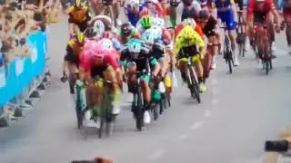 Italiano Elia Viviani VENCE segundo estagio GIRO D ITALIA second stage d