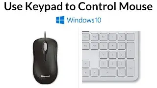 How to Control Your Mouse with Keypad in Windows 10?