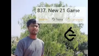 Leetcode Daily Problem 837  New 21 Game