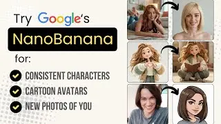 HOW TO Use NanoBanana AI for Next-Level Character Creation - Beginner Guide with Example Use Cases