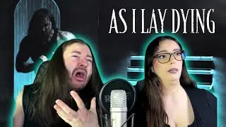 Balkan Couple reacts to As I Lay Dying - If I Fall THE RIFFING IS CRAZY IN THIS ONE!