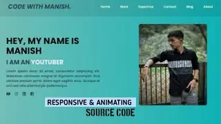 Step-by-Step Tutorial: How To Build a Professional Landing  Page Using Html, Css & Javascript🔥