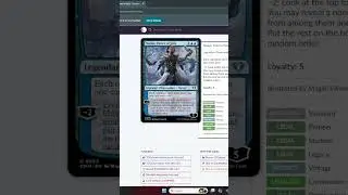 Карты UW Control Key Cards в формате Pioneer | Нарсет. Parter of Veils | #magicthegathering #mtgp...