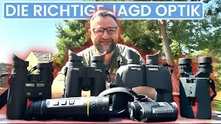 &Uuml;BERBLICK FERNGL&Auml;SER UND W&Auml;RMEBILDGER&Auml;TE zur Jagd--- Klaus grillt