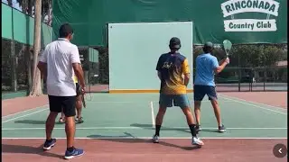 2do Nacional 2023, Dobles Libre, Paleta Front&oacute;n, Franco V-Carlos F vs Rodrigo C-Daniel T
