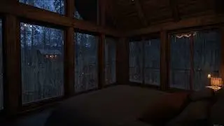Quiet Night Rain by the Bedroom Window — Deep Sleep Ambience