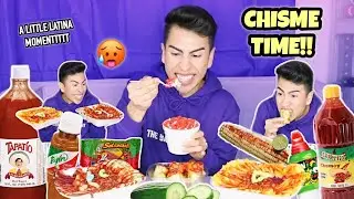 БОМБА AF MEXICAN ANTOJITOS MUKBANG!! | Жизнь Луи