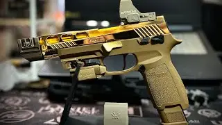 VFC SIG SAUER M17 鍍金特仕版 改裝分享 Airsoft Modification@sigsauerinc @4UADSmartAirsoft @tkoMarui 