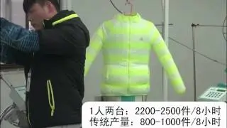 ADT-A138 Shirt finisher with auto unloading devise