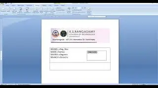 MAIL MERGE FROM EXCEL TO WORD (MERGING  TEXT AND IMAGE/PHOTO)