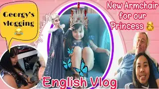 IKEA STRANDMON CHILDREN'S ARMCHAIR ASSEMBLY| Nosebleed Ako Dai 😪😂 | PINAY BRITISH VLOG