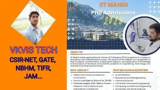 #iit mandi PhD admission 2023