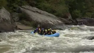2800 cfs - Fourth Drop of Lost Paddle Rapid, Gauley River (Tumble Home)