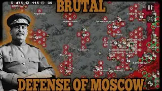 BRUTAL DEFENSE OF MOSCOW! Great Patriotic War Mod World Ablaze