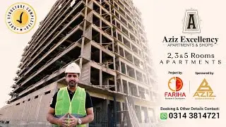 Aziz Excellency - 𝟐, 𝟑 & 𝟓 𝐑𝐨𝐨𝐦𝐬 Apartments