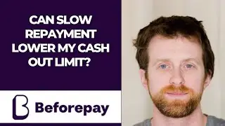 Can slow repayment lower my cash out limit? 