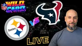 STEELERS vs TEXANS | NFL Wild Card LIVE Watch Party