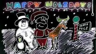 Happy Holidays (Animated Whiteboard/Blackboard Video)