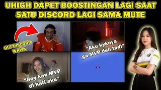Uhigh dapet boostingan lagi saat satu discord lagi sama mute 😂