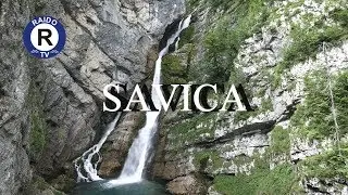 ВОДОПАД САВИЦА.  ВОДОПАД ВОЕ. БОХИНЬ. БОХИНЬСКОЕ ОЗЕРО. ДОЛИНА ВОЕ. МОСТНИЦА. СЛОВЕНИЯ. |#RAIDOTV