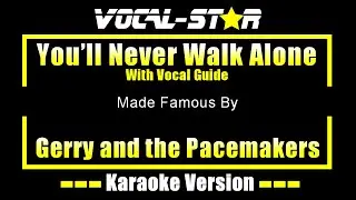 You'll Never Walk Alone - Gerry and the Pacemakers KARAOKE With Vocal Guide