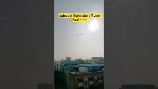 #SpiceJet flight#flighttake off#aeroplaneview#YouTube short#viral shots#India flight view#pilotview