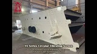 Shanghai Zhuyan_YA Series Circular Vibrating Screen #miningequipment  #screeningmachine #factory