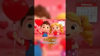 January & February Fun! 🌟 | Kids Learning Shorts | Toonian Cartoons | #Toonian #ToonianCartoons