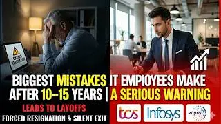 Biggest Mistakes IT Employees Make After 15 Year | Layoffs, Forced Resignation & Silent Exit Reality
