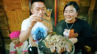 ĐÓN KHÁCH QUÝ BẰNG NGẨU PÍN SIÊU TO KHỔNG LỒ ĐẶC SẢN VÙNG CAO HIẾM CÓ | TUYÊN XINH GÁI
