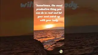 Sunset Ocean Reflections | Life Quotes & Emotional Piano #relax #innerpeace #music