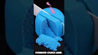 ASMR Kinetic Sand Cutting: The Perfect Crunch Sound for Stress Relief #shorts